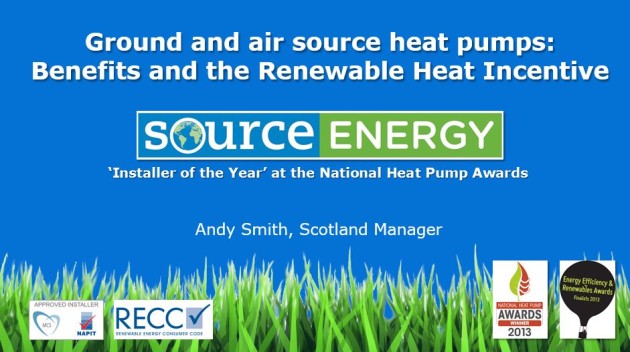 Source Energy heat pump Presentation