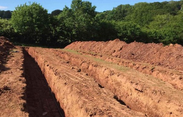 Trenches for Ground Loops